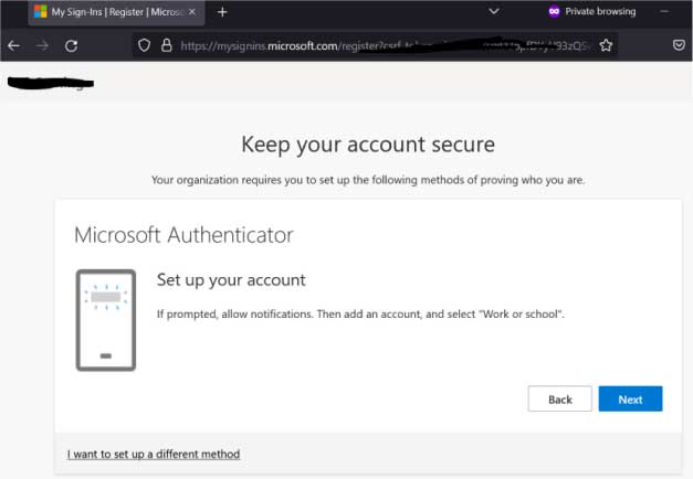 keep your account secure